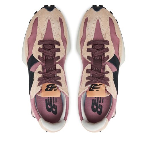 スニーカー New Balance Women's 327 Rosewood with licorice WS327WE New Balance Wmns 327 'Rosewood Licorice' - New Balance