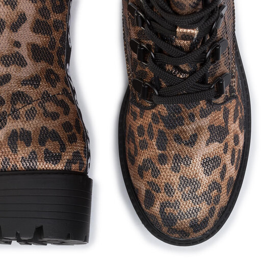 Schn rstiefeletten Kendall Kylie Epic Bootie Black Leopard