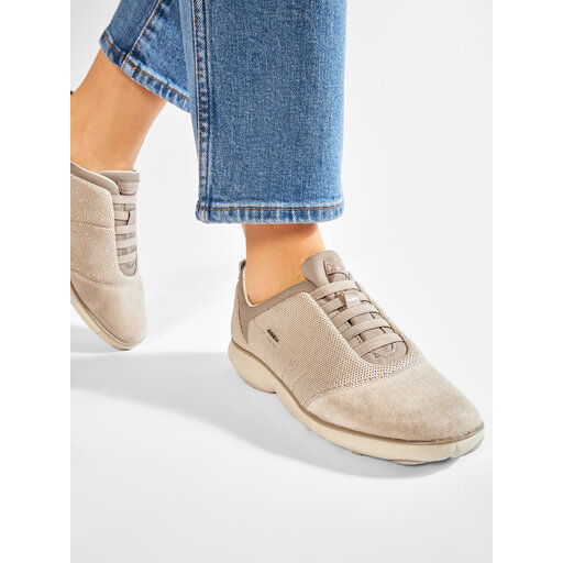 Chaussures basses Geox D Nebula C D621EC 0EW22 C0423 Beige chaussures