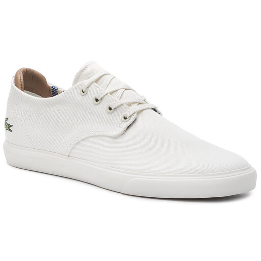 Sneakers aus Stoff Lacoste Esoarre 219 1 Cma 7 37CMA002518C Off Wht Off Wht eschuhe