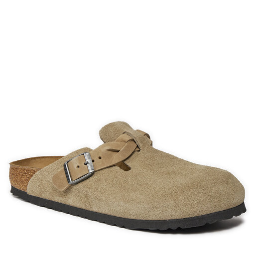Шльопанці Birkenstock Boston Braided 1026694 Коричневий | evzuttya