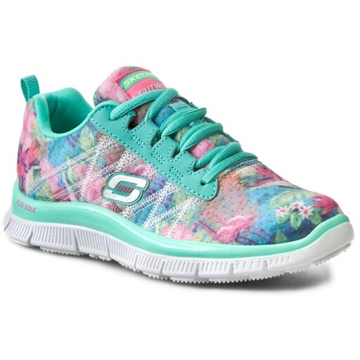 Zapatillas skechers con on sale flores