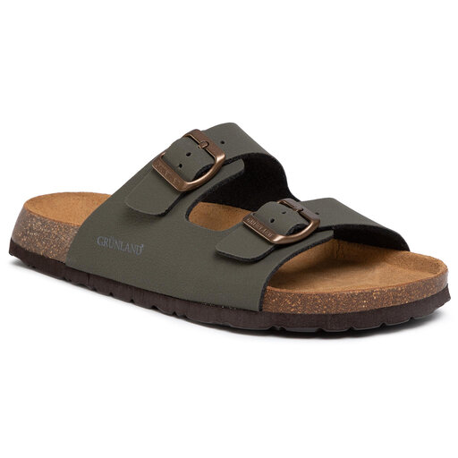 Scarpe Bambino GRUNLAND CB0714-40 – Infilabili In Microfibra Blu, Suola In Gomma, Tacco 2,5 Cm