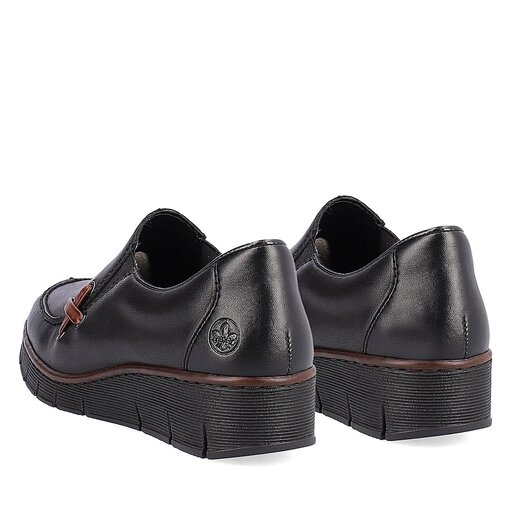 Halbschuhe Rieker 53783-00 Schwarz - Main Image