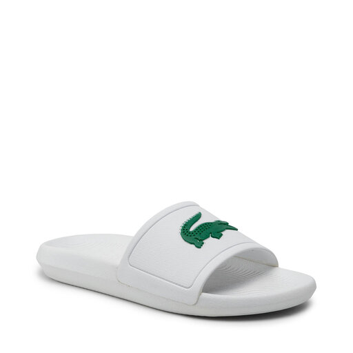 Pantoletten Lacoste Croco Slide 119 1 Cma 7 37CMA0018082 Wht Grn