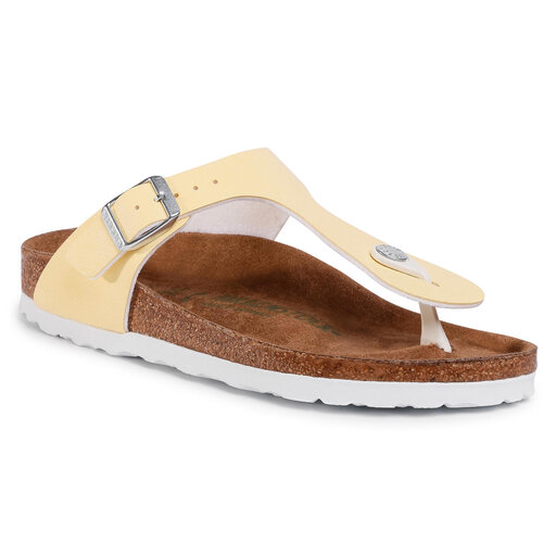 Birkenstock gizeh brushed vanilla on sale