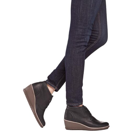 Botki ECCO Camilla 24360302001 Black eobuwie .pl
