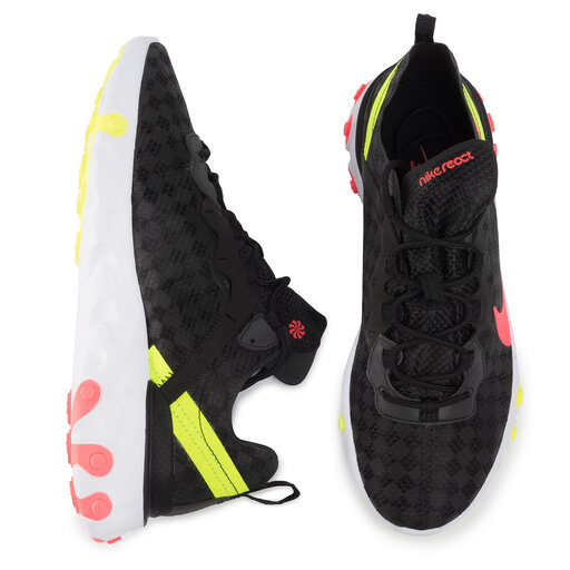 Zapatos Nike React Element 55 CJ0782 001 Black/Flash Crimson Www.zapatos.es