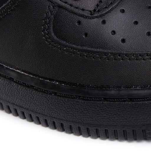nike force 1 black