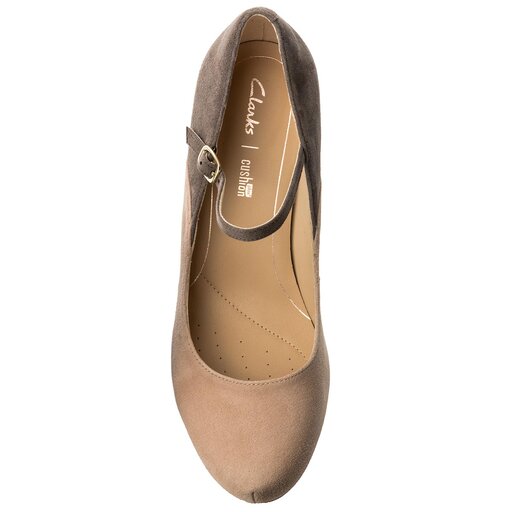 Poltop nky Clarks Dalia Lily 261332504 Nude Combi eobuv.sk