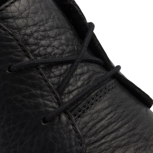 Trzewiki Clarks Hale Lo 261396237 Black Leather eobuwie .pl