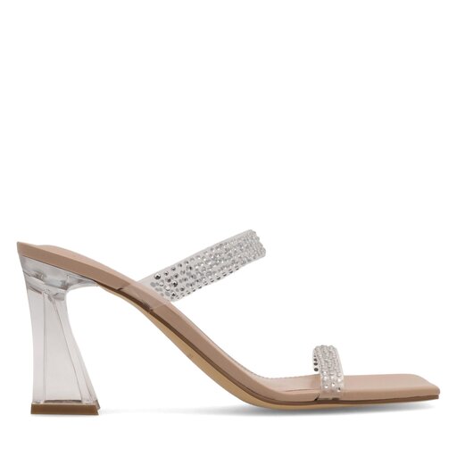 Mules sandales de bain Marc Fisher F ANLITA CLR01 Transparent