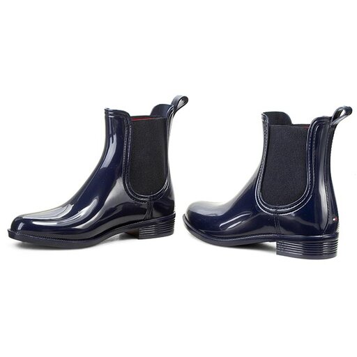 Gumijasti kornji Tommy Hilfiger Odette 1R FW56819930 Mystery Blue