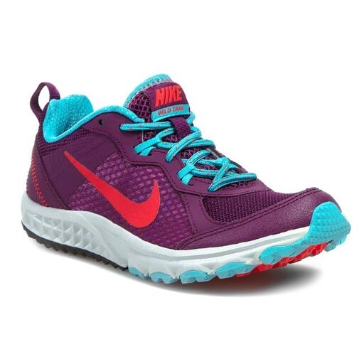 Zapatos Nike WMNS Nike Wild Trail 643074 Bright Grape/Laser Crimson/Polarized Blue •