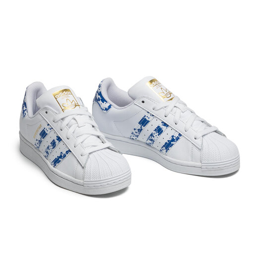 Batai adidas Superstar FY7713 Ftwwht/Blue/Goldmt • Www.eavalyne.lt
