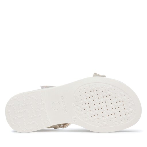 Geox white sandals sales
