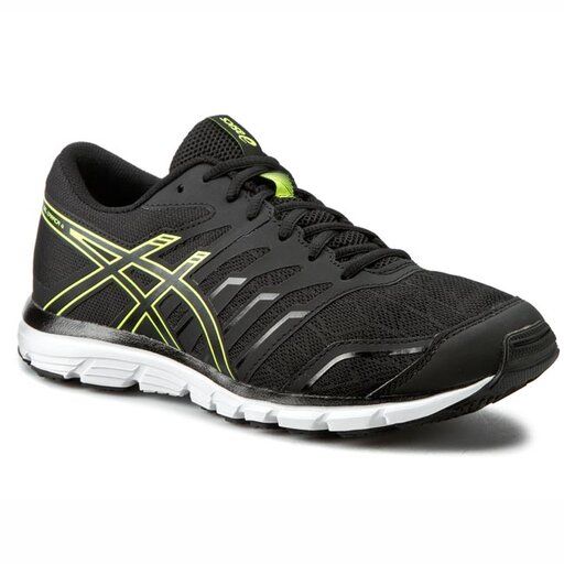 Buty Asics Gel Zaraca 4 T5K3N Black Onyx Flash Yellow eobuwie