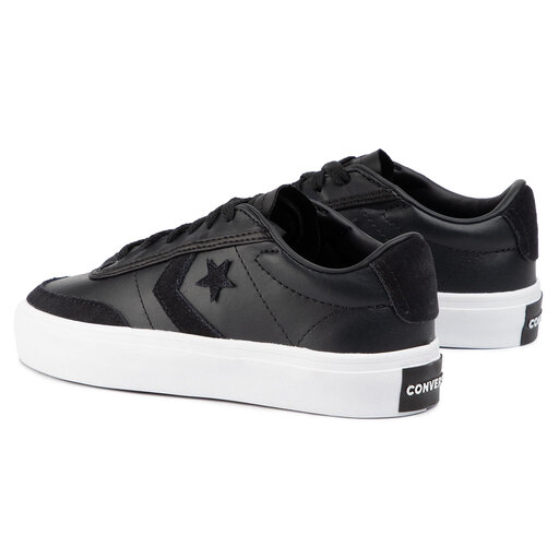 Laisvalaikio batai Converse Courtland Ox 162580C Black/Black/White •  Www.eavalyne.lt