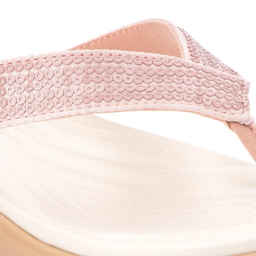 Crocs Capri V Sequin W 204311 Rose Gold 