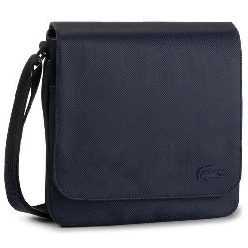 Umhangetasche Lacoste Flap Crossover Bag NH2341HC Dunkelblau eschuhe