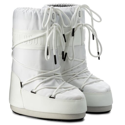 Moon boot bianco clearance