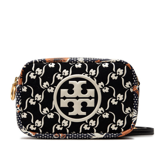 Handtasche Tory Burch Perry Bombe Mixed Print Mini Bag 84040 Braun eschuhe