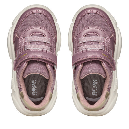 Geox rose gold trainers hot sale
