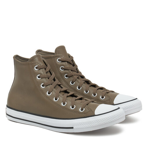 Scarpe da ginnastica Converse Chuck Taylor All Star Faux Leather Hi A09482C  216 Marrone