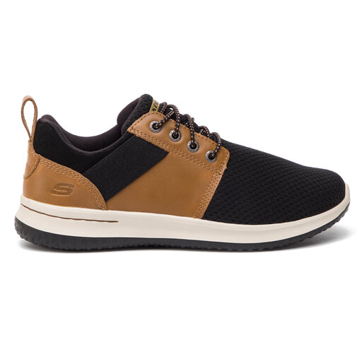 P buty Skechers Brant 65642 BRBK Brown Black eobuwie .pl
