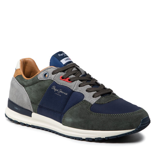 Laisvalaikio batai Pepe Jeans Tinker Pro Match PMS30801 Khaki Green 765 •  Www.eavalyne.lt