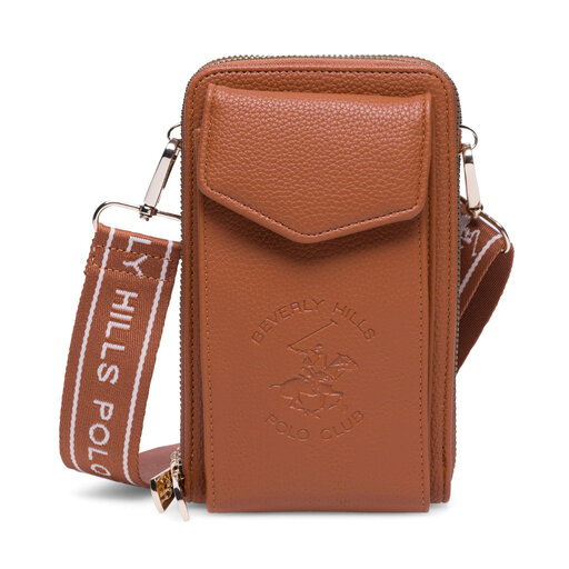 Handtasche Beverly Hills Polo Club BHPC E 014 CCC 05 Braun eschuhe