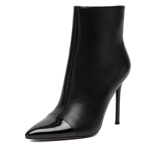 Botki Nine West CEO-MAYA-01 Czarny