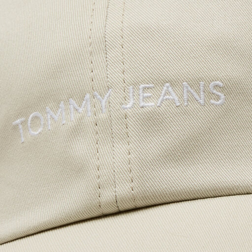 Gorra con visera Tommy Jeans Tjw Linear Logo Cap AW0AW15845 Newsprint ACG