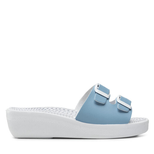 Mules sandales de bain Saniflex 1024 6 Azurro fr.eschuhe.ch