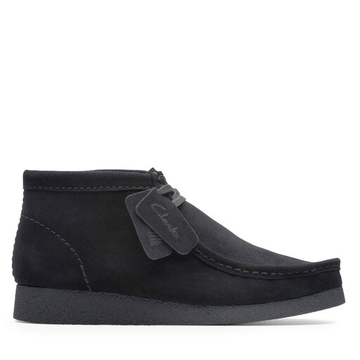 Черевики Clarks Wallabee Evo Bt 26172823 Чорний | evzuttya.com.ua