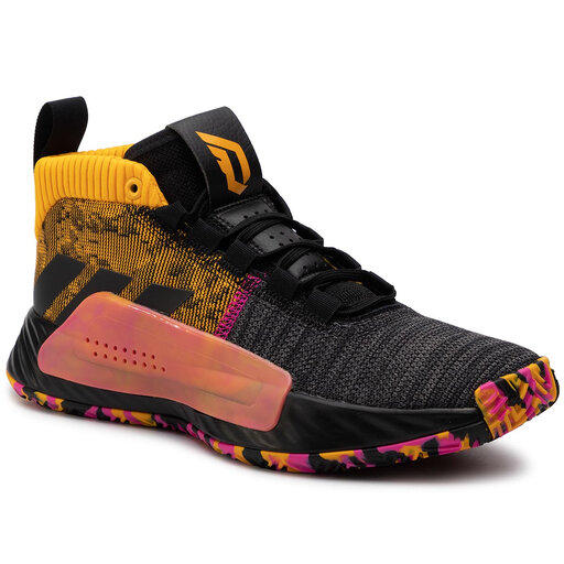 Scarpe adidas Dame 5 EF9367 Cblack Actgol Shopnk escarpe