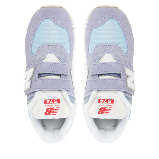 Sneakersy New Balance PV574BLG Fioletowy