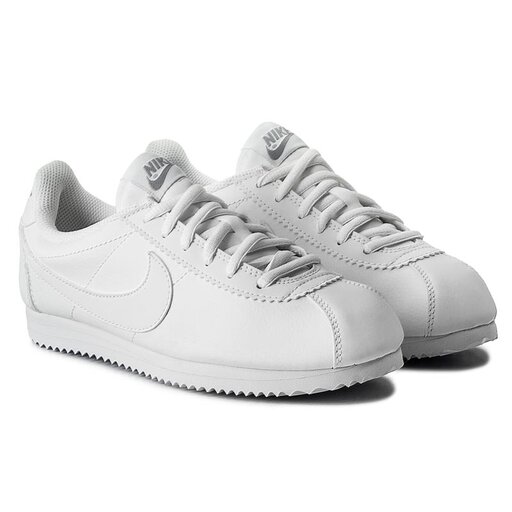 Batai Nike Cortez Gs 749502 100 White White Wolf Grey eavalyne.lt