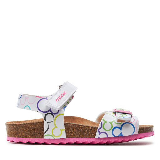 Sandalen Geox J Adriel Girl J158MC 000FC C0653 S WeiB
