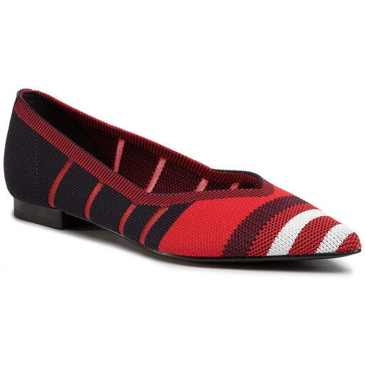 Bailarinas Tommy Hilfiger Knitted Ballerina FW0FW04819 Rwb 0KP zapatos.es