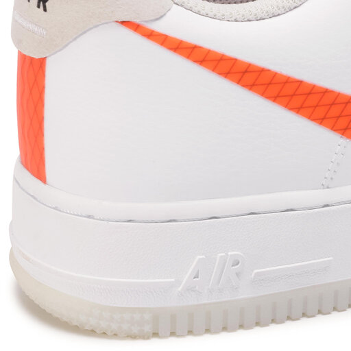 Nike Air Force 1 '07 LV8 3 White/Total Orange - CD0888-100