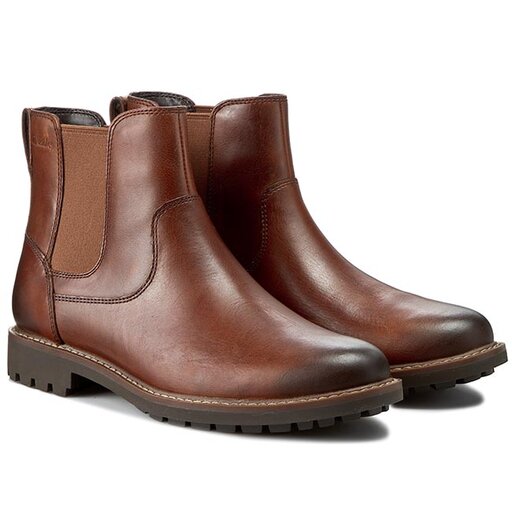 Kotn kov obuv s elastick m prvkem Clarks Montacute Top 261025017