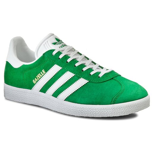 Zapatos adidas Gazelle BB5477 Green/White/Goldmt •