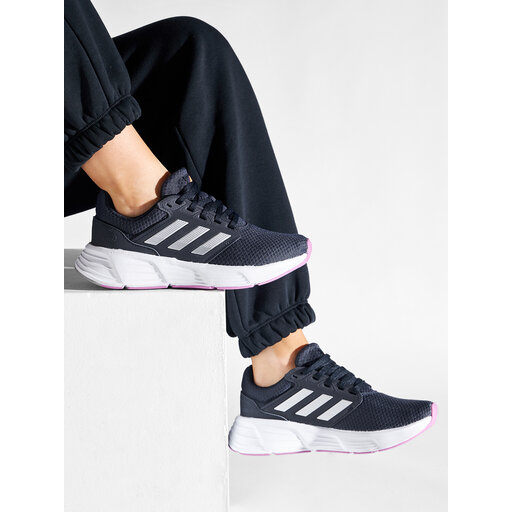 Chaussures adidas Galaxy 6 GW4137 Legend Ink/Silver Metallic/Pulse Lilac |  chaussures.fr