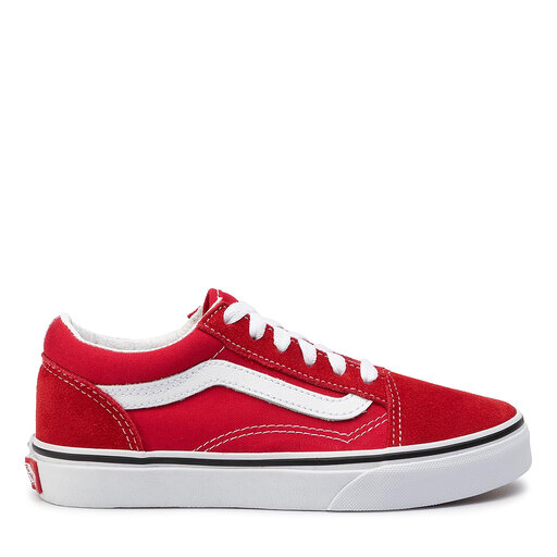 Vans old skool white blue red on sale