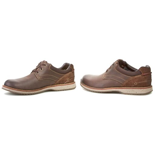 Pusba iai Clarks Mahale Plain 261035667 Dark Brown eavalyne.lt