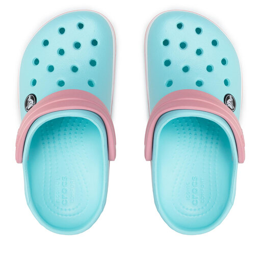 Pantoletten Crocs Crocband Clog K 207006 Blau eschuhe