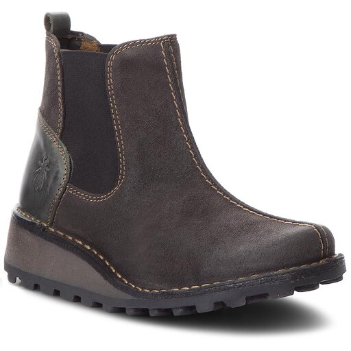 Botines Fly London Diesel Para Mujer Estilo Con Cordones