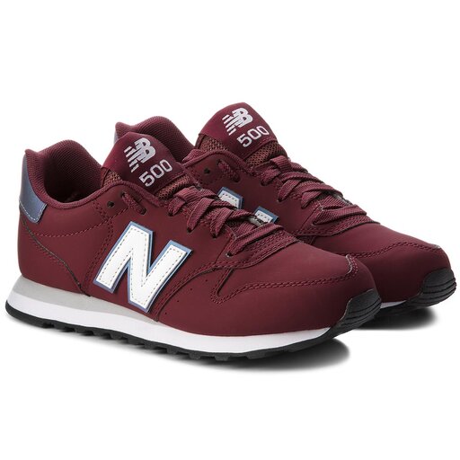 Sneakersy New Balance GW500BIP Bordowy eobuwie .pl