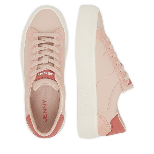 Sneakersy JENNY V13-037 Różowy | eobuwie.com.pl